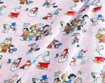 Cute cartoon snoopy cotton fabric DIY