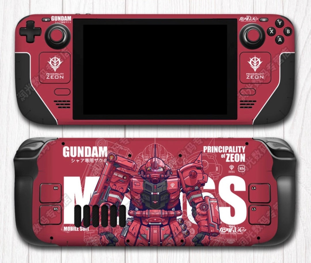 Gundam Steam Deck Skin Sticker 3M Vinyl - Etsy Denmark