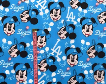 Cute cartoon mickey polyester waterproof fabric DIY