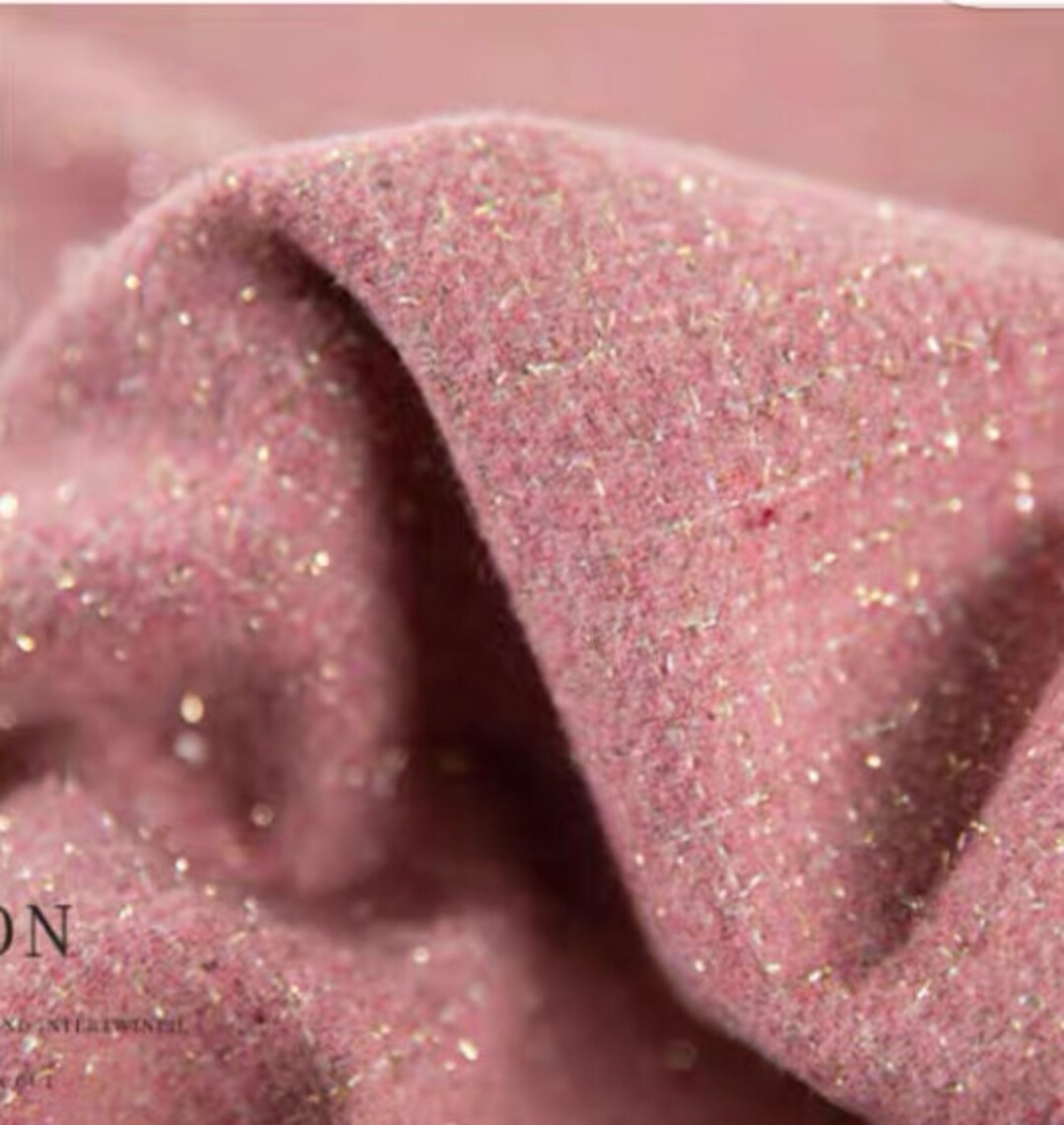 Creole Pink Silk Wool Fabric main image 0