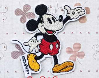 Mickey sew on ,iron on embroidery patch, applique