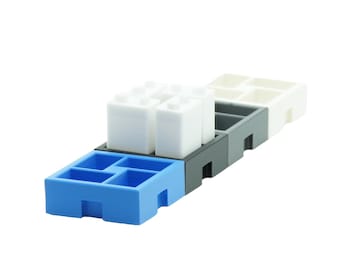 9V Battery Storage - Drawer Organizer - Combinable with other container types and sizes - Individually stackable