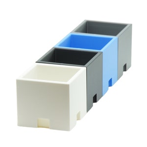 Box STABIL 1x1 high - drawer organizer - drawer insert - can be combined with other container types and sizes - individually pluggable