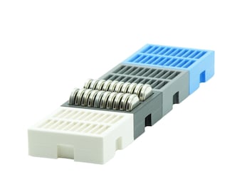 CR2032 Battery Storage - Drawer Organizer - Combinable with other container types and sizes - Individually stackable
