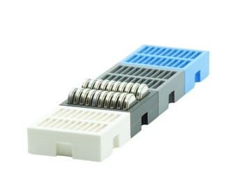 CR2016 Battery Storage - Drawer Organizer - Combinable with other container types and sizes - Individually stackable