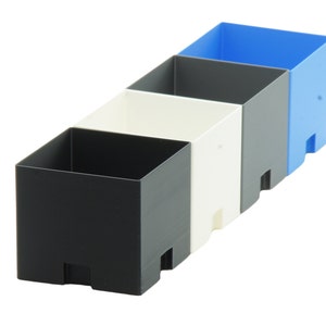 Box ECO 1x1 high - drawer organizer - drawer insert - can be combined with other container types and sizes - individually pluggable