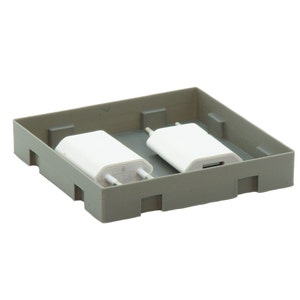 Box ECO 2x2 flat - drawer organizer - drawer insert - can be combined with other container types and sizes - individually pluggable