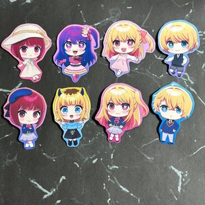 Ai Hoshino - Oshi no Ko kawaii Sticker for Sale by Neelam789