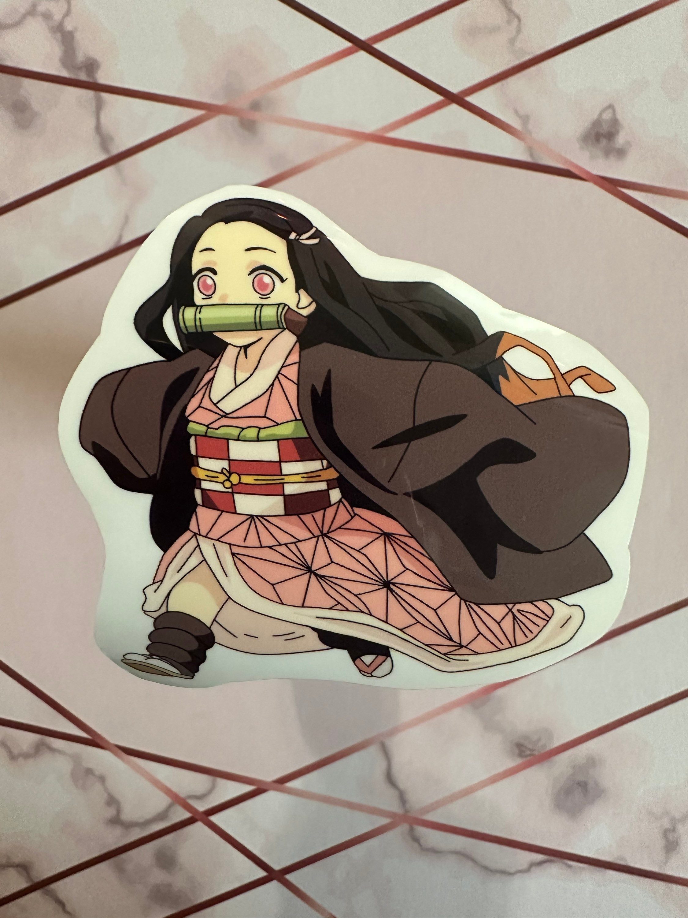 Nezuko Kamado Oni Kimetsu no Yaiba Art Print by Simplu Project