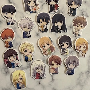 FB Chibi Die-Cut Stickers | Kawaii Chibi Stickers | Cute Anime Stickers | Planner Journal Sticker