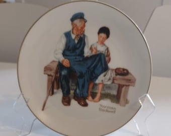 Norman Rockwell collectible plate - "The Lighthouse Keeper's Daughter