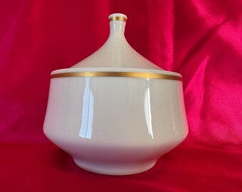 Gibpat Fine China Sugar Bowl with Duragold