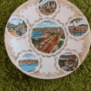 Limoges vintage porcelain plate