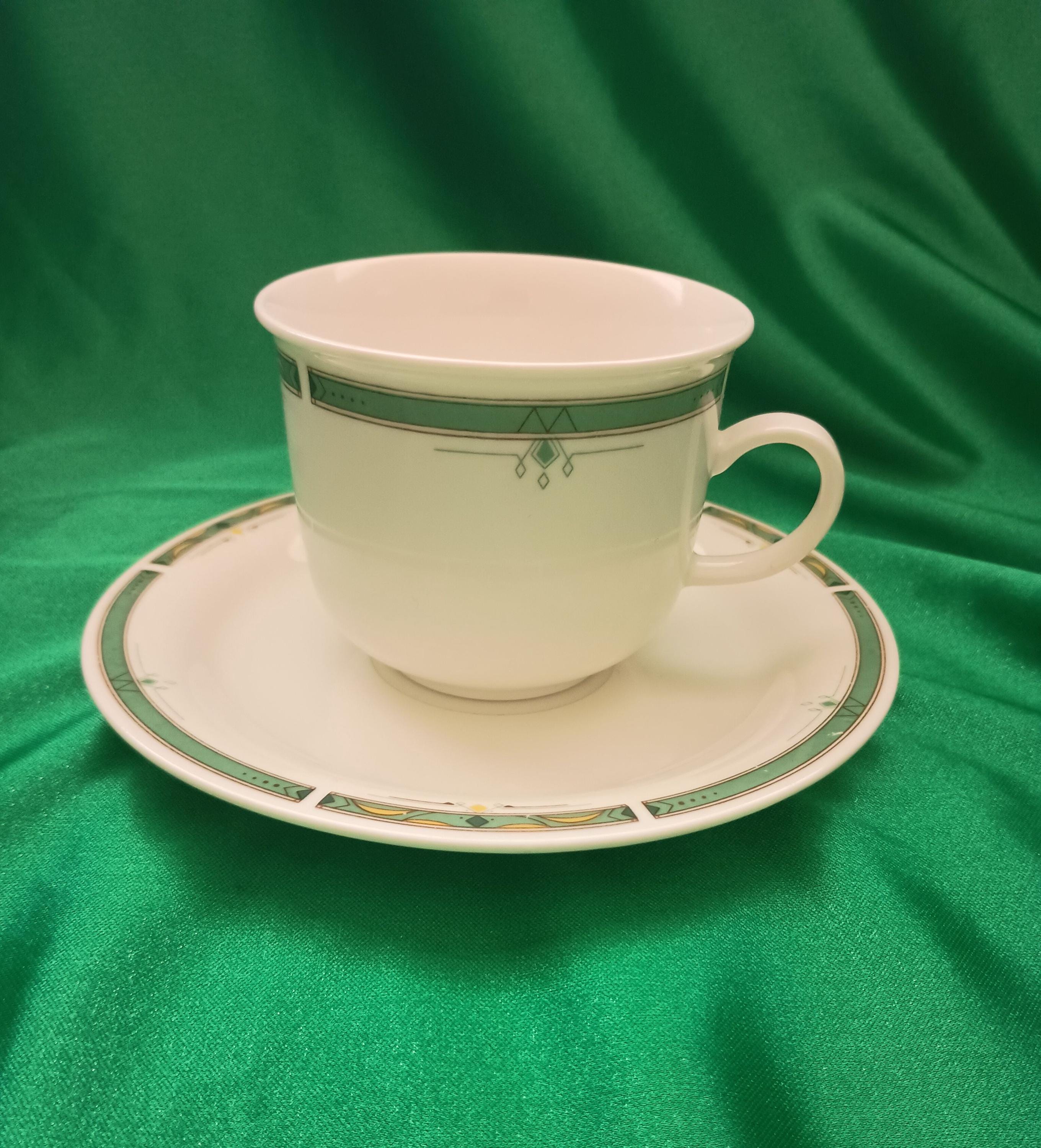 M-TKHSです。　バーリントン　カップ＆ソーサー、ポット Burlington china - Etsy 日本