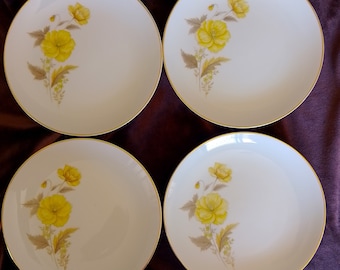 Yamato Fine China Japan Royal Series Side Plates X 4 - Etsy Australia