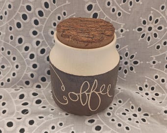 Boîte à café en poterie Hanstan