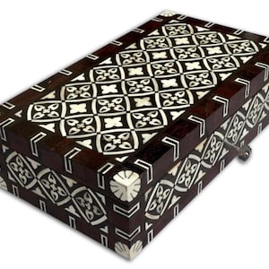 Home Decorative Bone inlay Hand made storage Box | Antique | Bone Inlay Jewelry Box | Storage Box | Beautiful Design  box | Home decor box