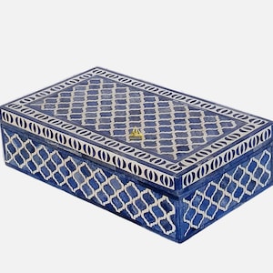 Home decor bone inlay box | storage box | bone box | jewellery box | Hand carved bone inlay box | Gift box