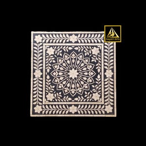Handmade boneinlay table top / Hame decor coffee / end table top only
