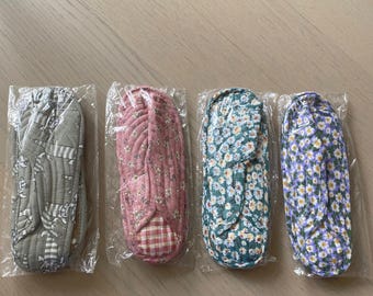 Inomhustofflor, Tvättbara tofflor, Vadderade bomullsstrumpor, halkfria, repfria tofflor, lätta och bekväma tofflor med öppen tå, presentidéer