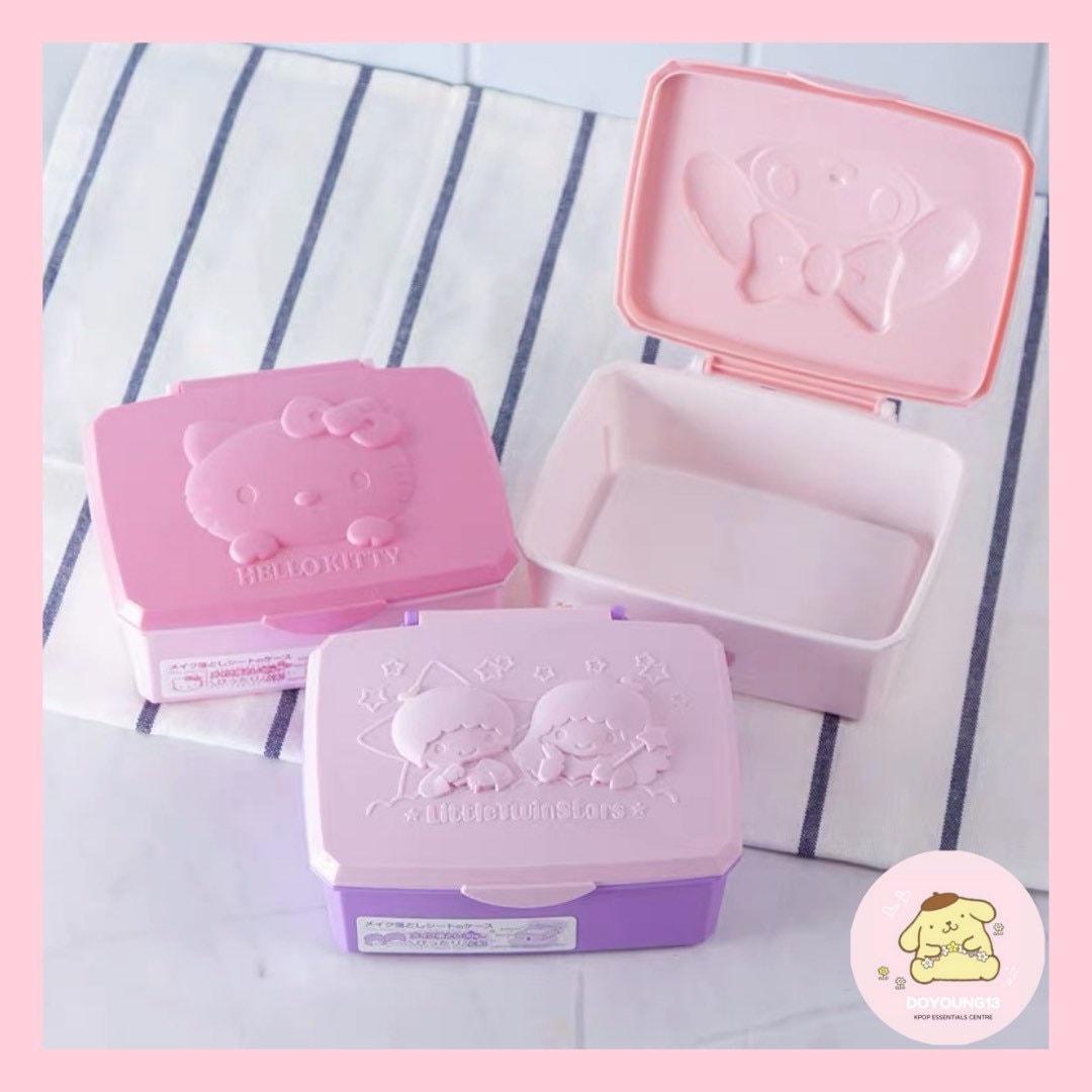 Sanrio Storage Box + Deco Toploader + Stickers Set – Pieceofcake0716