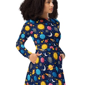 Book Character Day dress for teachers, School Bus Frizzle Costume, Teacher Planets Solar System, Halloween Cosplay Adult