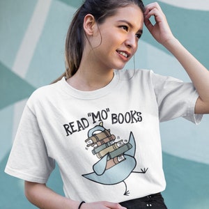 Read Mo Books Shirt, More Books back to school Shirt, Book Characters tee for school, teacher gift, children&#39;s book gift