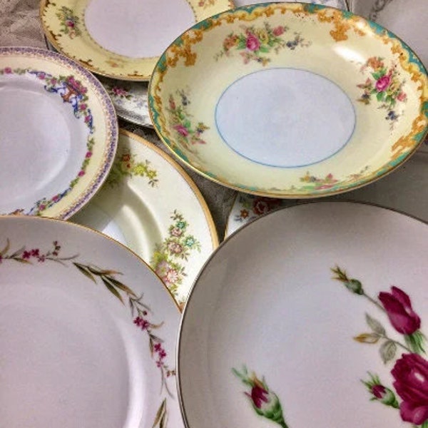 Mismatched Dinnerware Etsy
