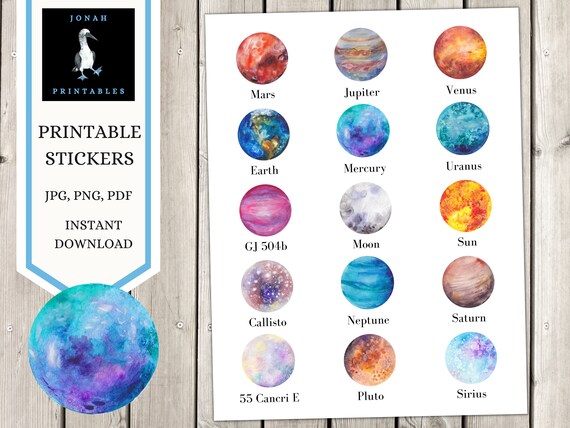 Free Printable Star Stickers - World of Printables