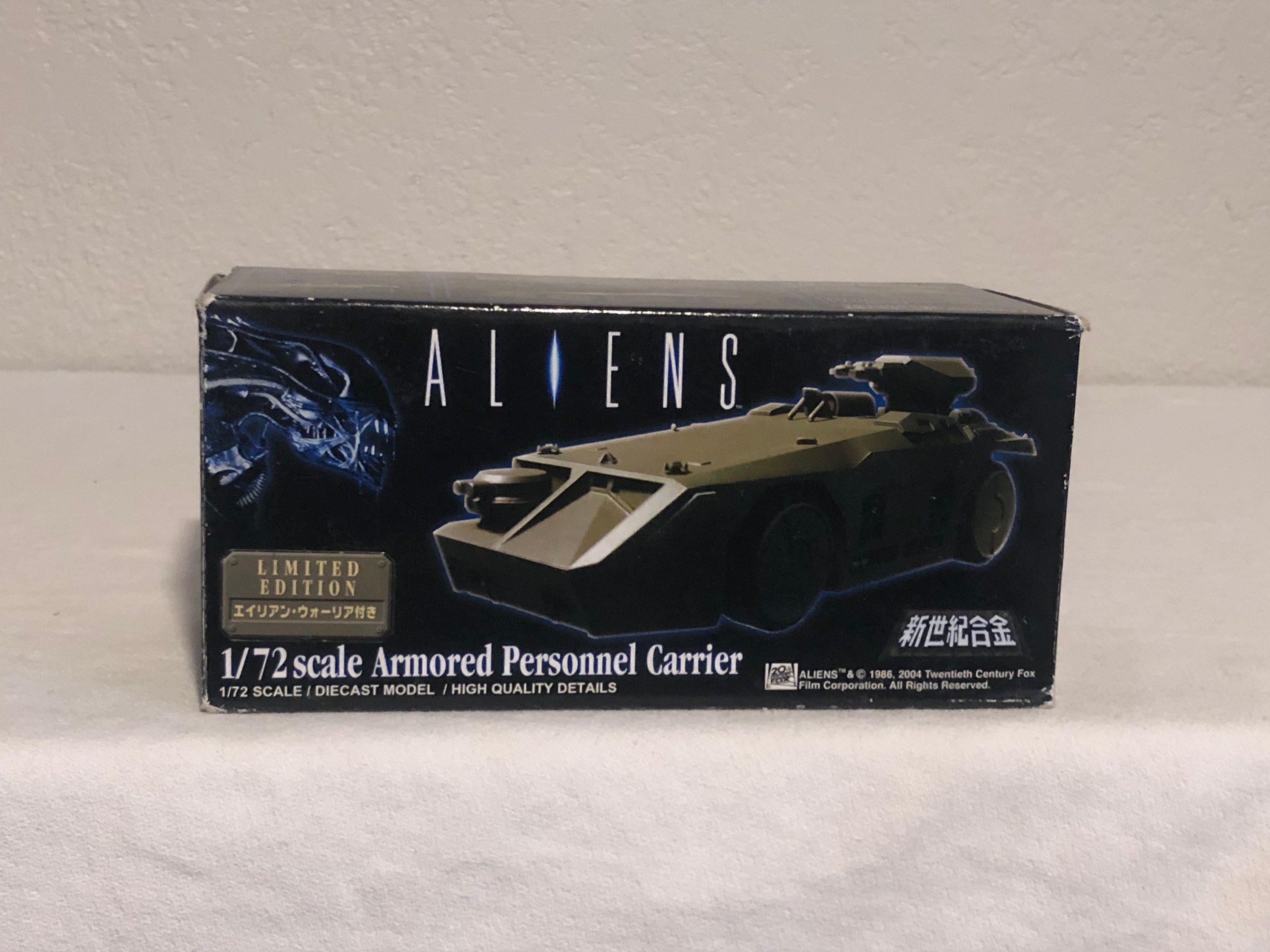 Aliens Apc Armored Personnel Carrier Limited Edition 1/72 Aoshima 
