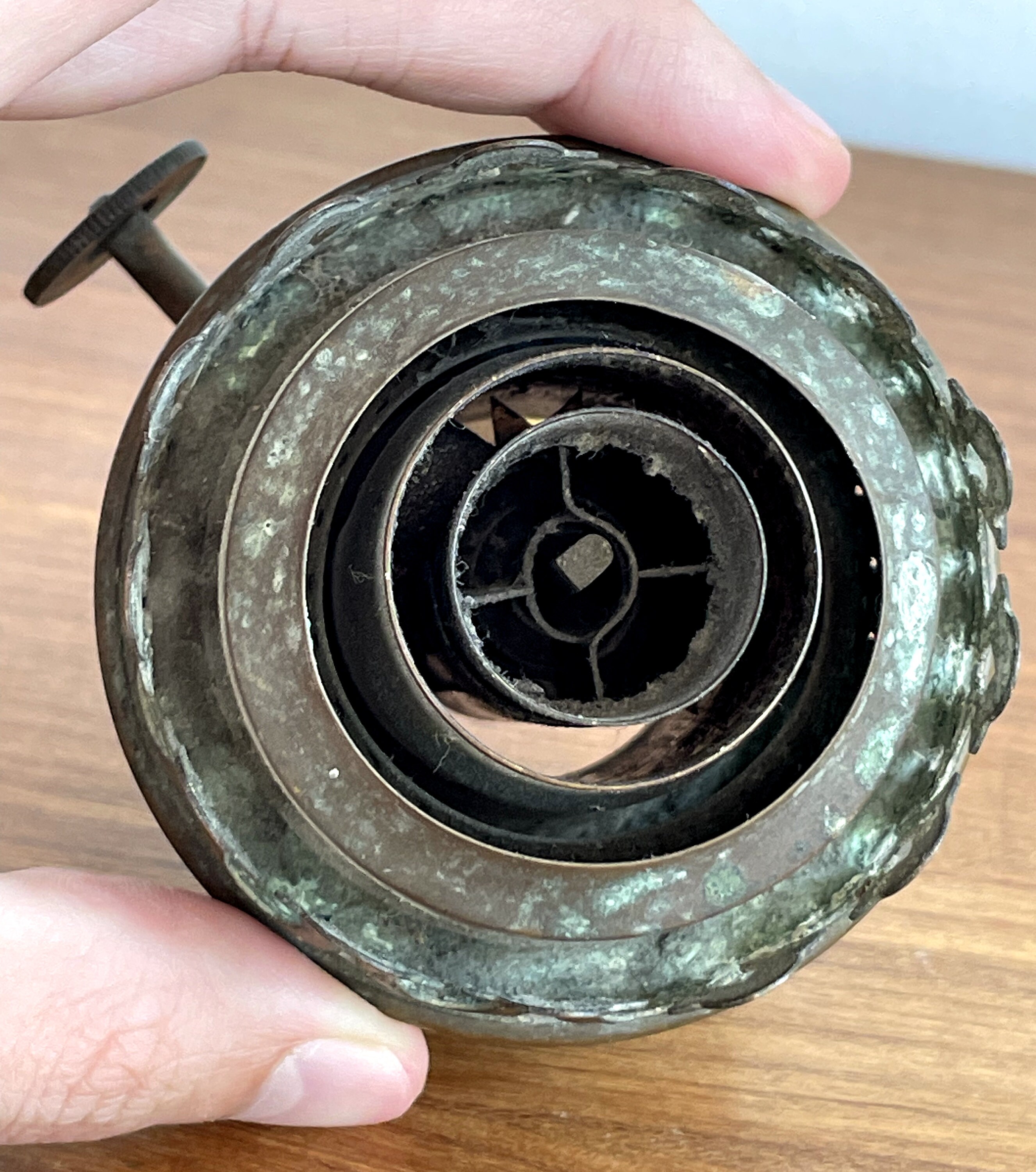 20 Line Matador Brenner, 20' German Oil Lamp Matador Burner by Ehrich