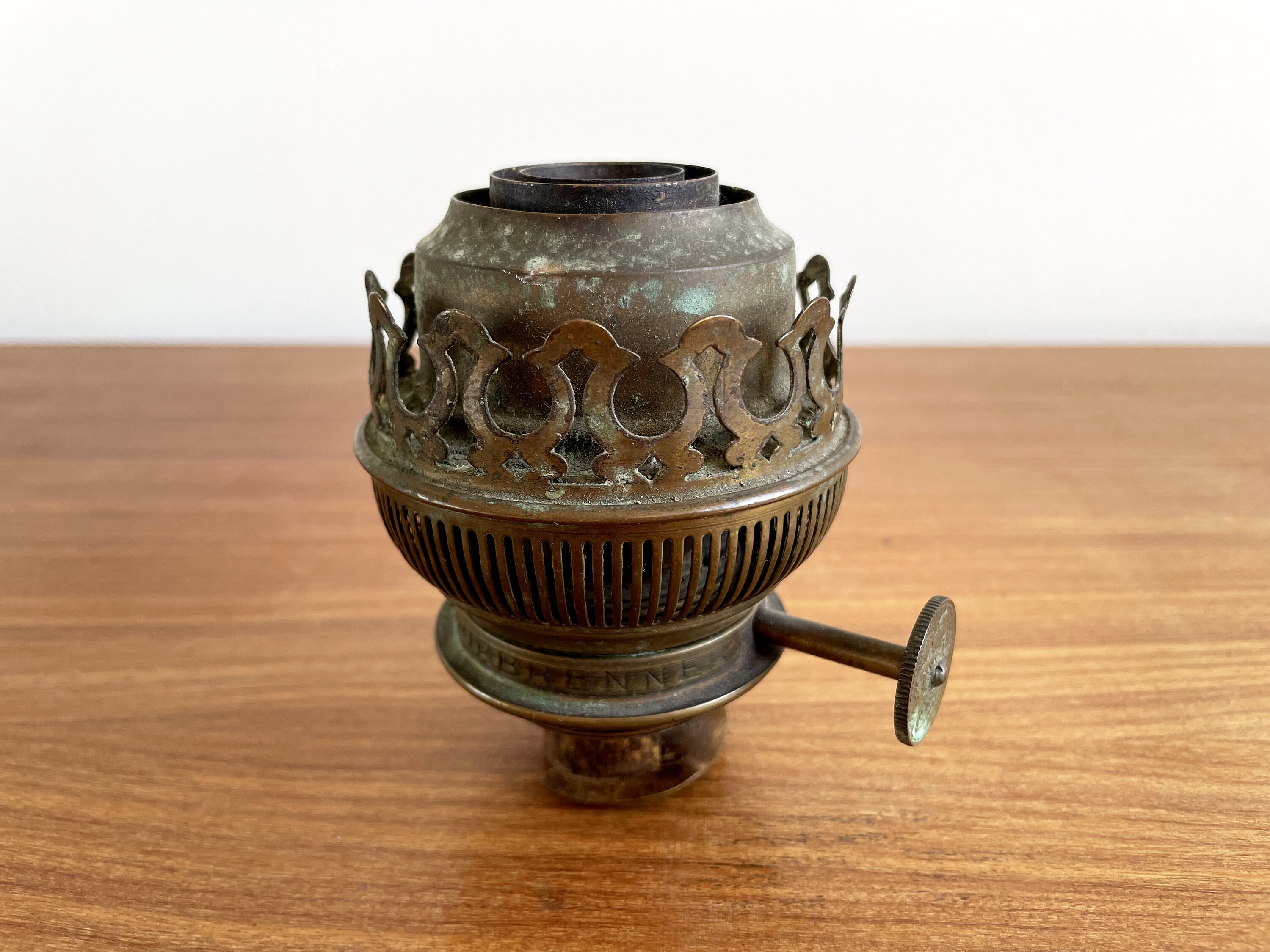 20 Line Matador Brenner, 20' German Oil Lamp Matador Burner by Ehrich