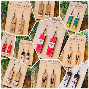 Winter Bar Dangles 10 Pair Mega Bundle