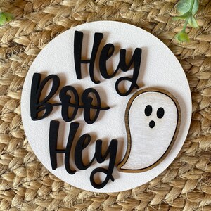Hey Boo and Hey Boo Hey Insert for Interchangeable Frame Digital File