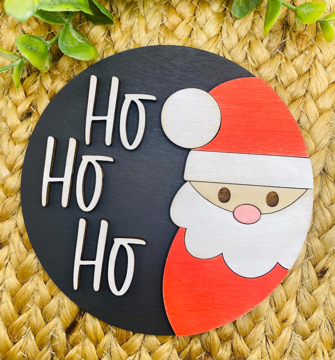 Santa Insert Ho Ho Ho Santa Insert Digital File - Etsy