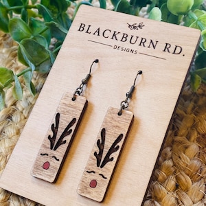 Reindeer Bar Dangles Digital File