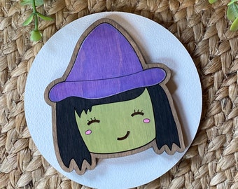 Witch Insert for 8” Interchangeable Sign Digital File