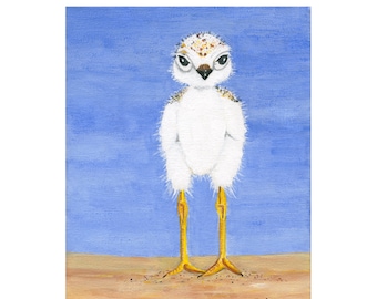 Stressed Chick - Wildwood Beach Art | Beach Decor | Jersey Shore Print