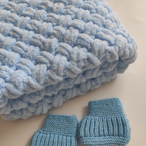 Crochet Puffy Blanket Etsy