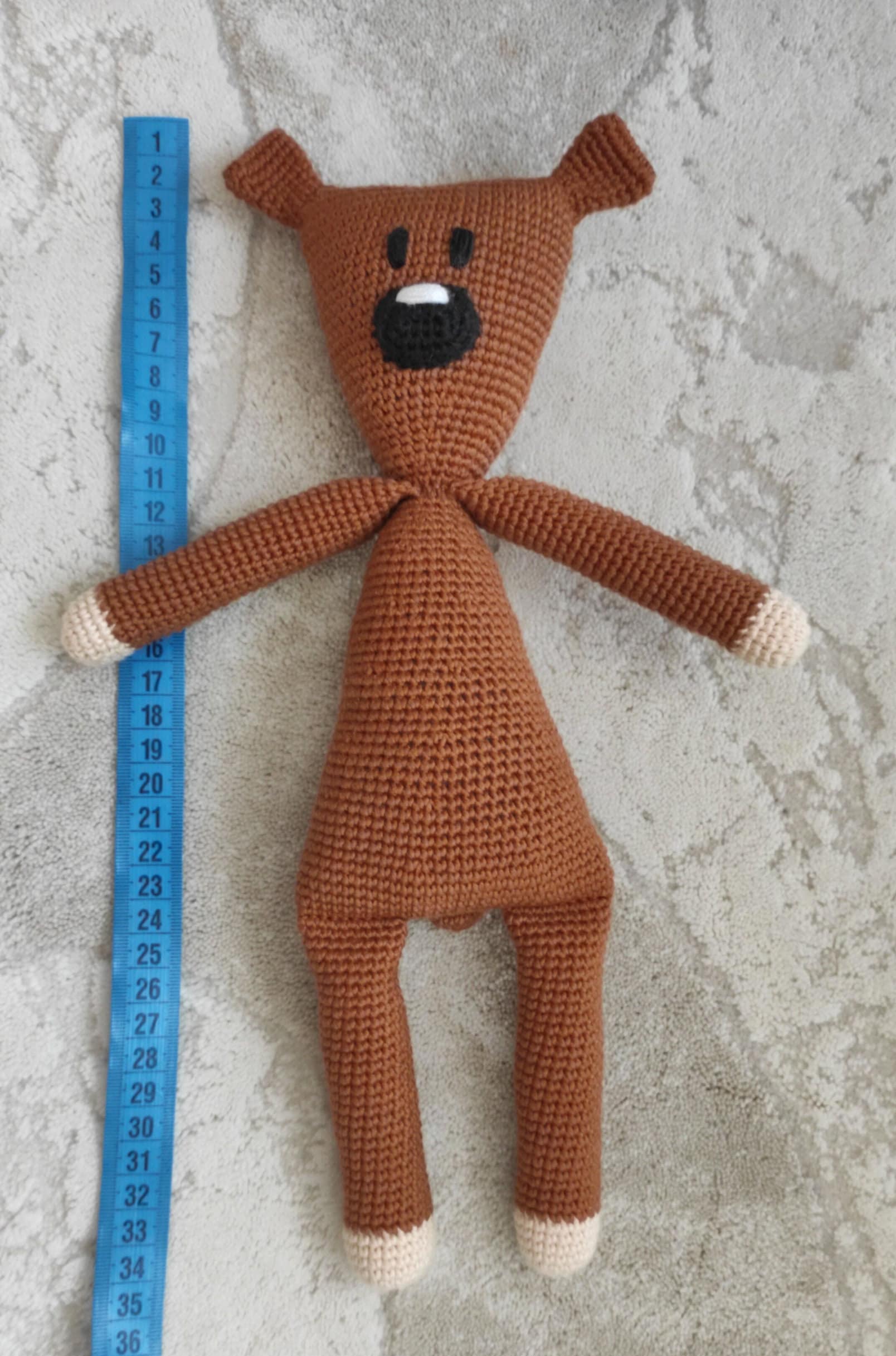 Mr Beans Teddy: Written Crochet Pattern eBook by Teenie Crochets - EPUB  Book
