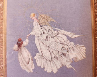 Lavender and Lace Angel of Mercy chart no 28