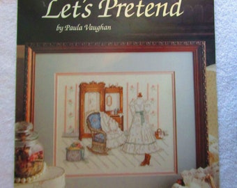 Paula Vaughan Let's Pretend cross stitch chart