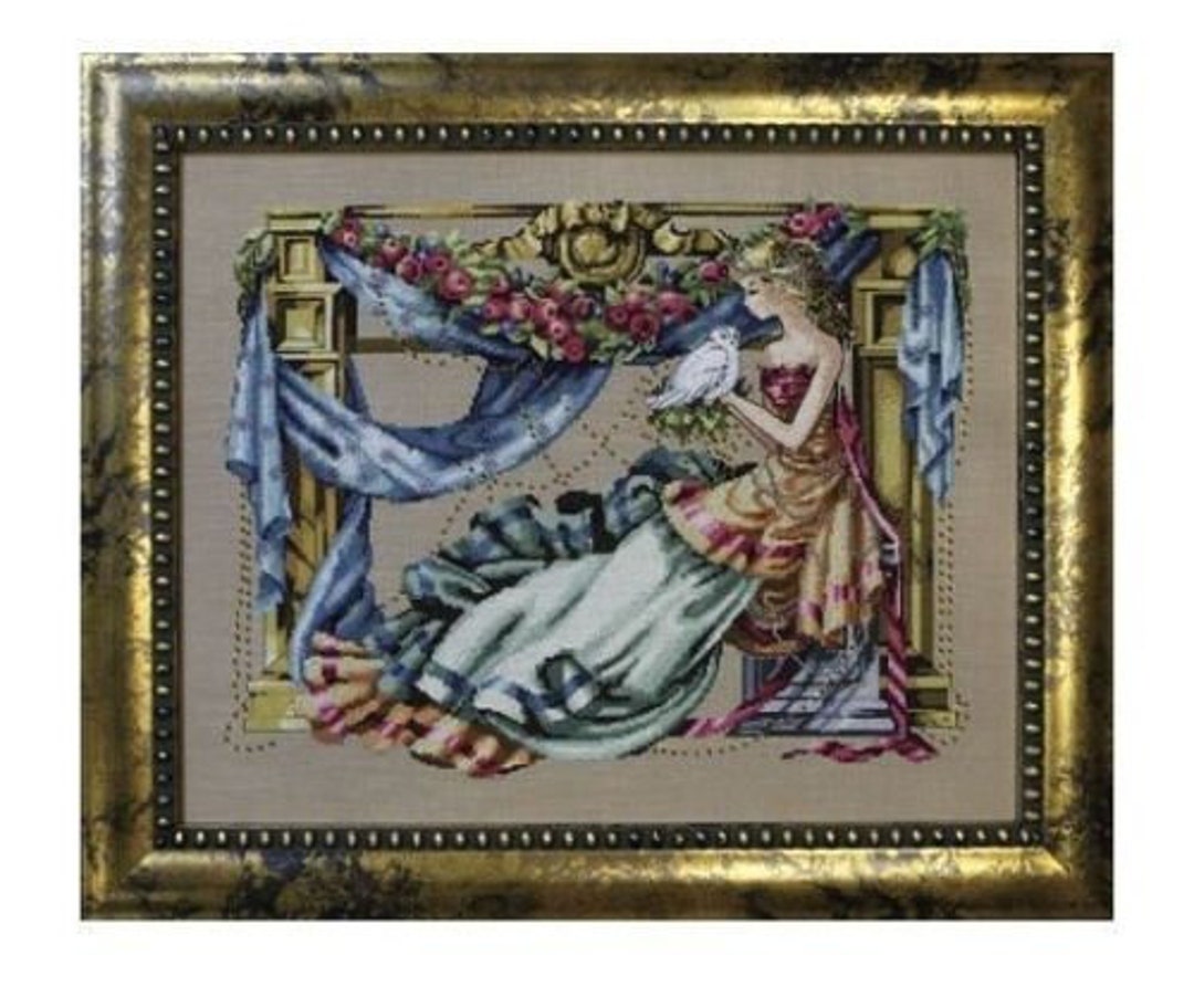 Mirabilia Athena goddess of Wisdom Cross Stitch Chart Etsy