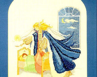 Starlight Angel cross stitch chart by Serendipity Designs