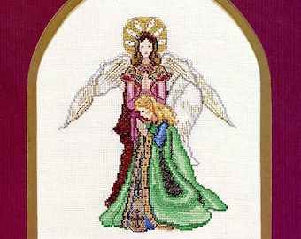 The Angels Prayer cross stitch chart by Serendipity Designs