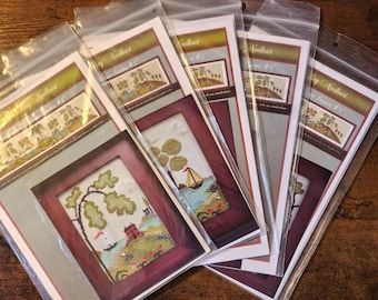 By The Bay Needleart Nantucket Village Series all 5 charts