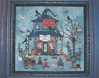 Praiseworthy Stitches Sale at the Bubbling Cauldron with JABC buttons cross stitch chart