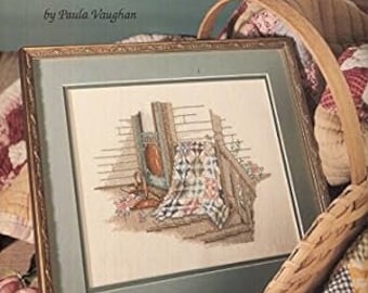 Paula Vaughan Friendship Bouquet cross stitch