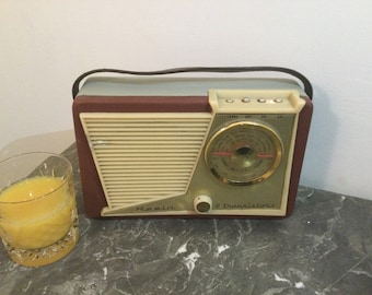 Bluetooth Transistor rechargeable Radio speaker 1960 Reela Transistor radio