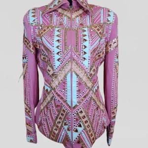 Western Show Jacket Western Custom Rodeo Queen Showmanship Women Show Jacket